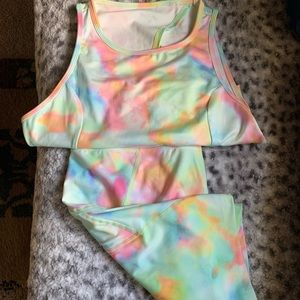 2 piece set workout or casual outfit with side pockets ❤️🥰